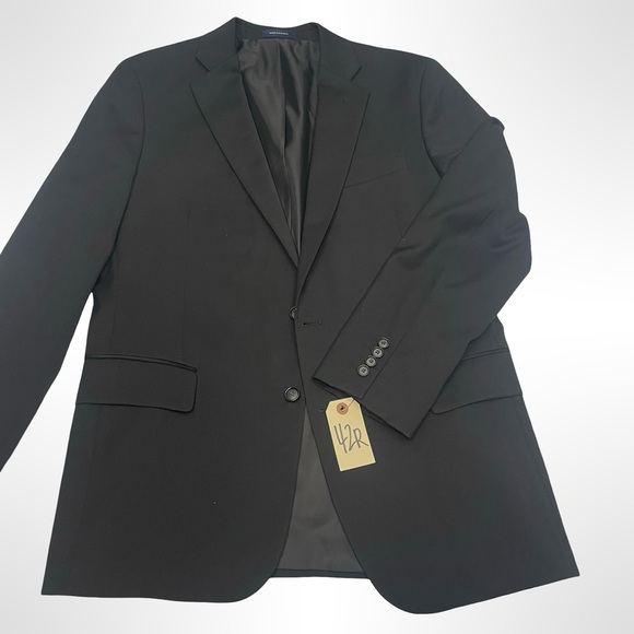 Stafford Classic Fit Black Men's Blazer size 42R - Picture 3 of 6